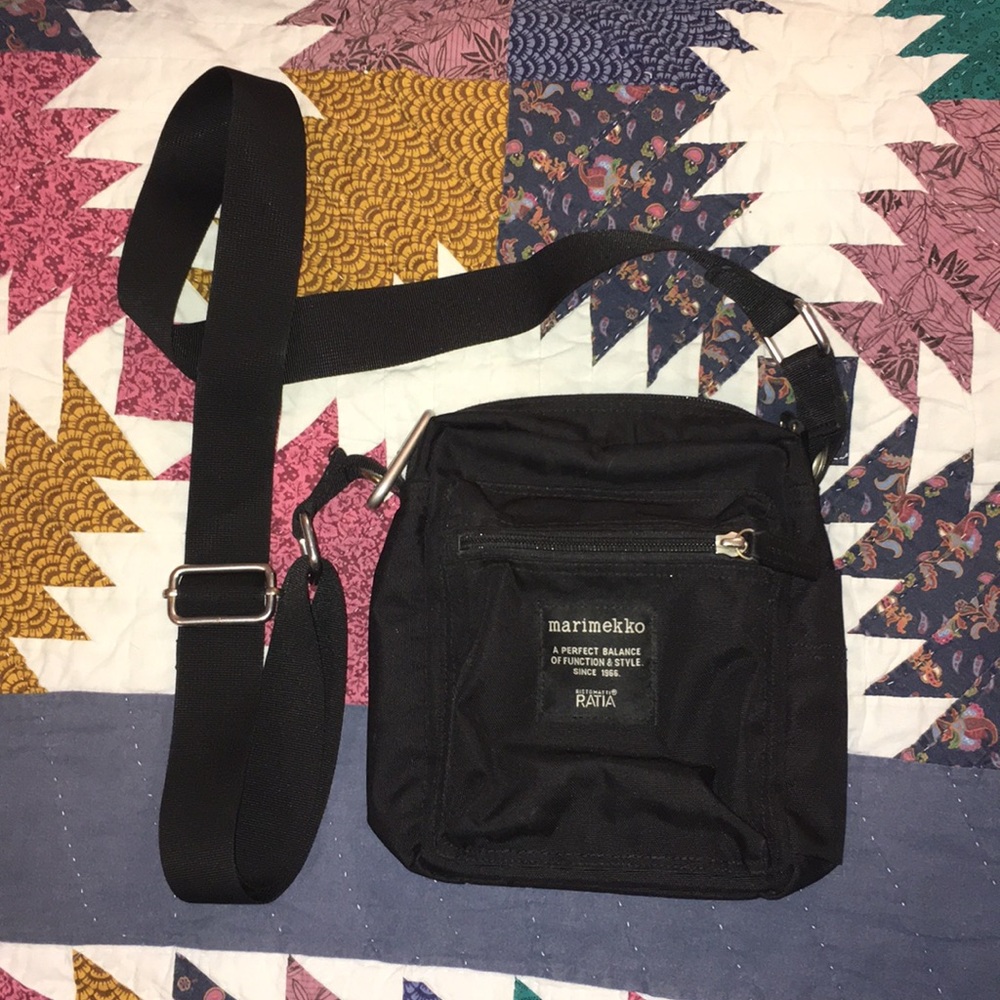 Marimekko Cash&Carry Bag Black